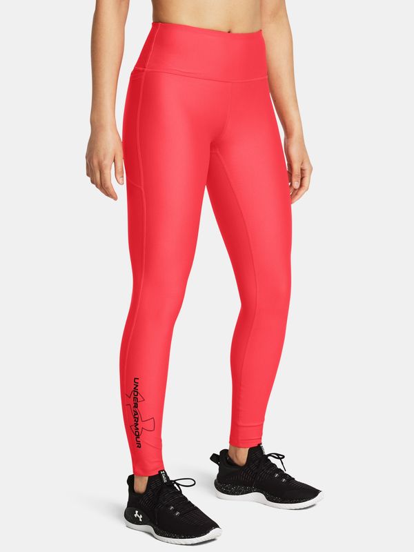 Under Armour Women's leggings Under Armour Tech Branded Legging-RED - Women's