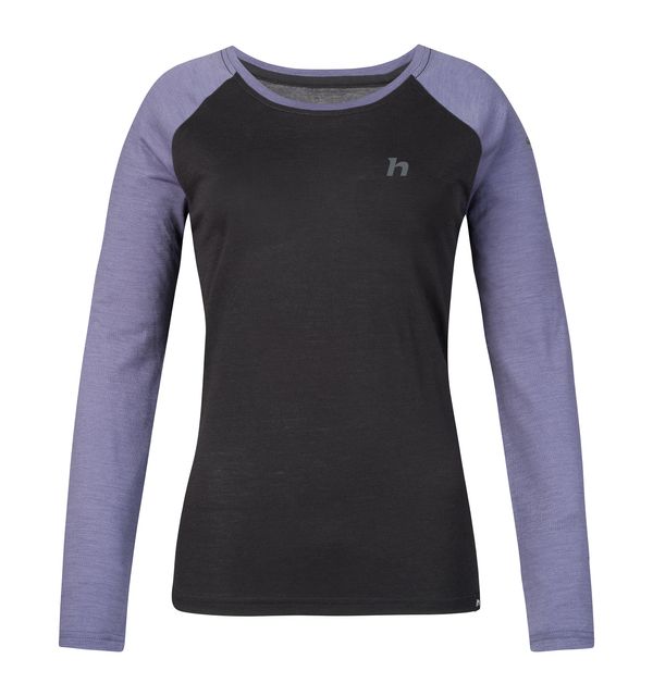 HANNAH Women's long-sleeved T-shirt Hannah LESLIE L/S anthracite/wisteria