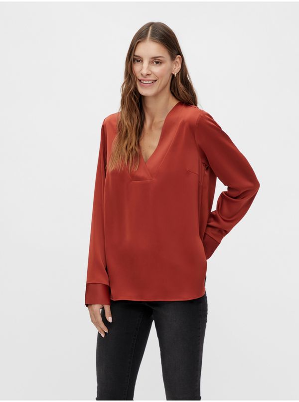 Vila Women's loose brick blouse VILA Laia - Ladies