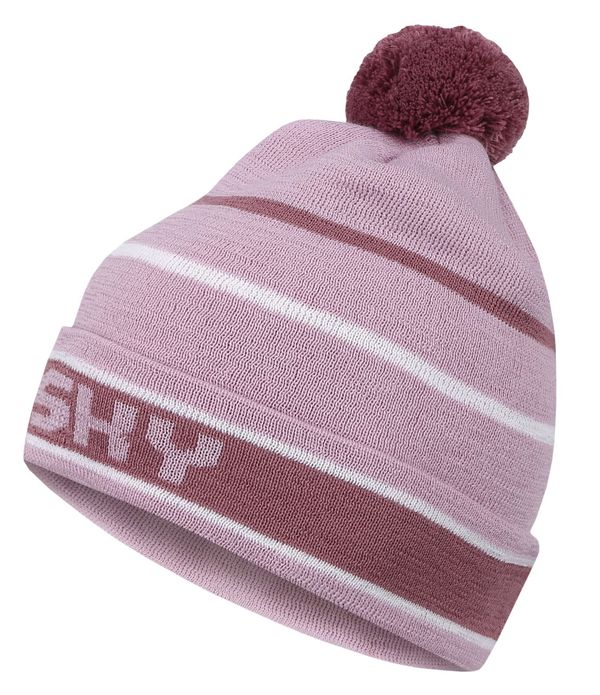 HUSKY Women's merino hat HUSKY Meralp pink