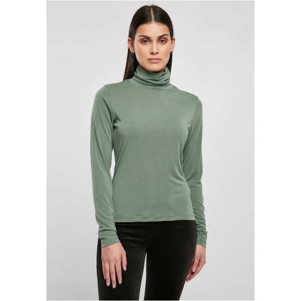 Urban Classics Women's Modal Turtleneck UC - Green