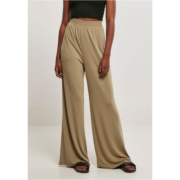 Urban Classics Women's Modal Wide Khaki Pants