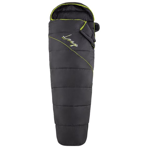 LOAP Women's mummy sleeping bag LOAP LAGHAU L Black/Green