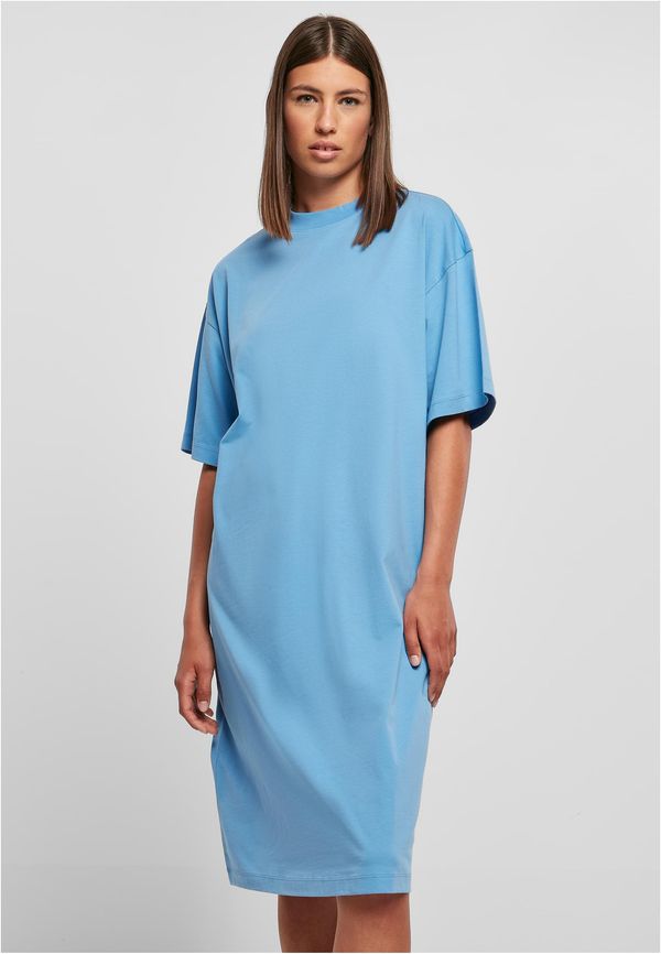 Urban Classics Women's Organic Long Oversized T-Shirt Dress horizonblue