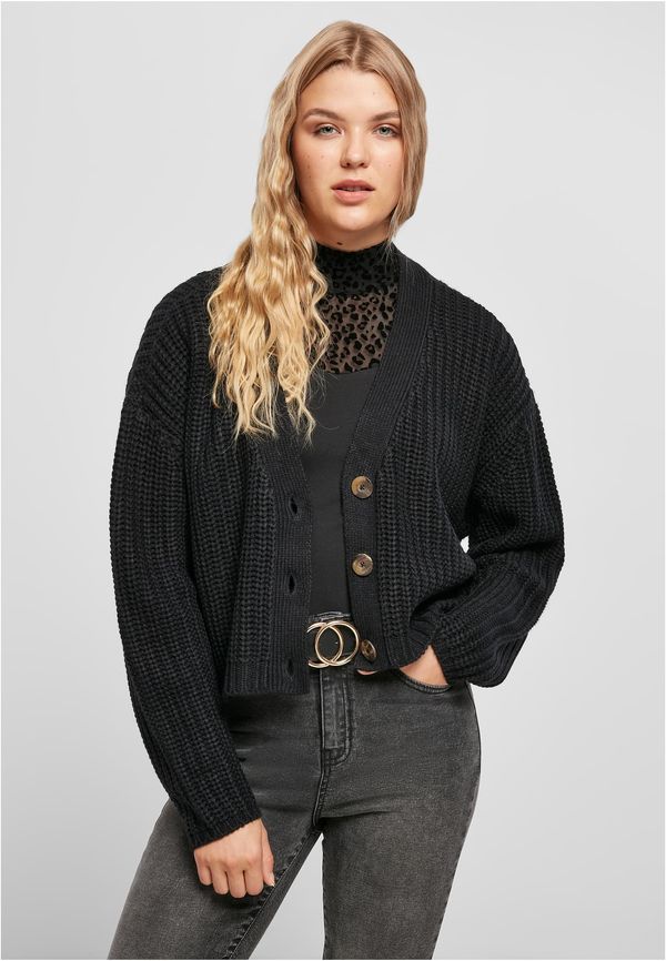 Urban Classics Women's oversized cardigan black