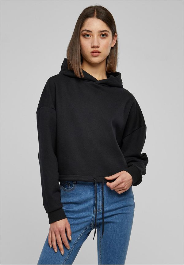 Urban Classics Women's oversized hoodie in black