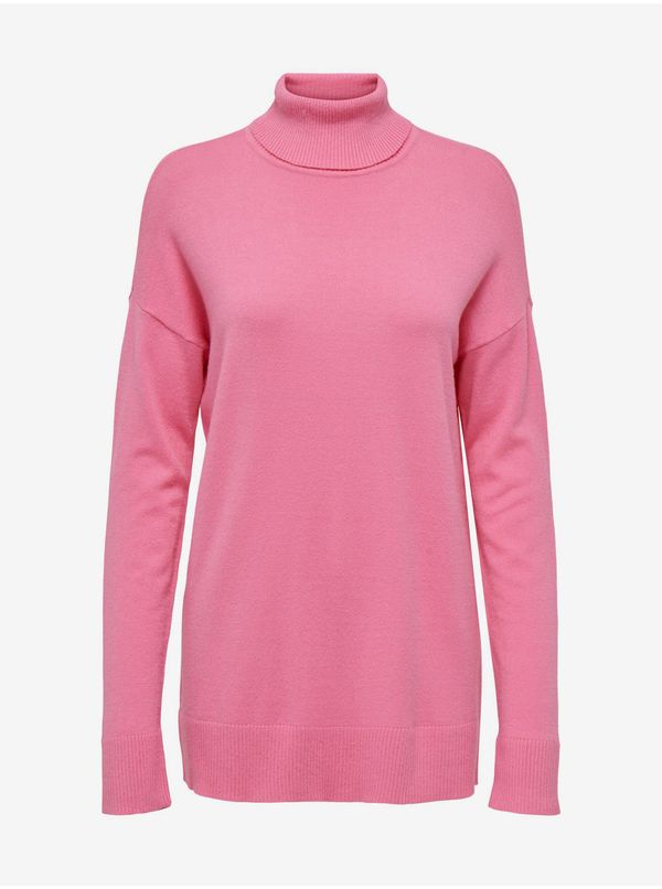 Only Women's pink turtleneck ONLY Ibi - Women