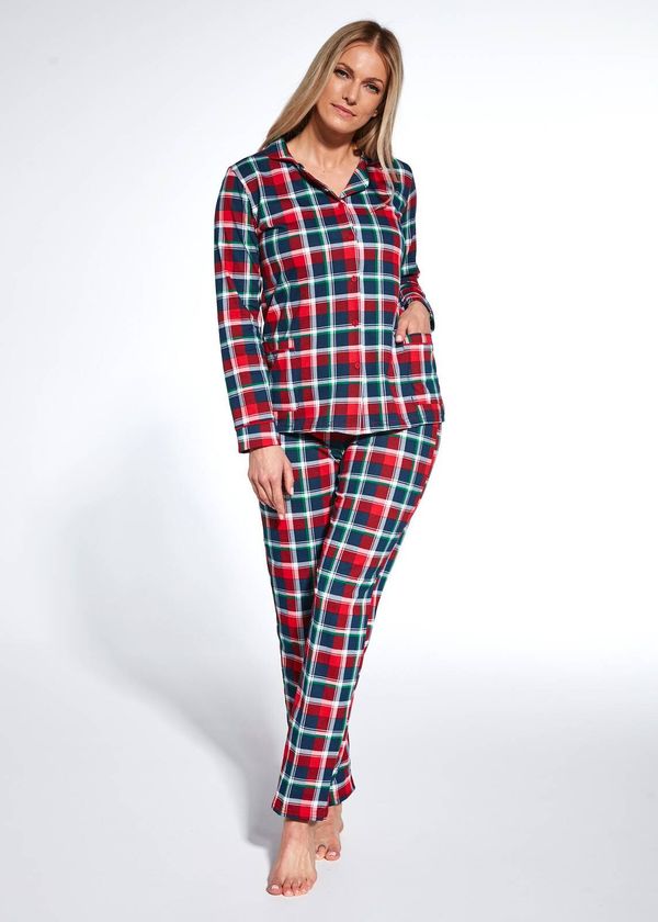 Cornette Women's pyjamas Cornette 482/369 Roxy S-2XL navy blue-red