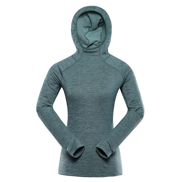 ALPINE PRO Women's quick-drying sweatshirt ALPINE PRO ROLTA wasabi