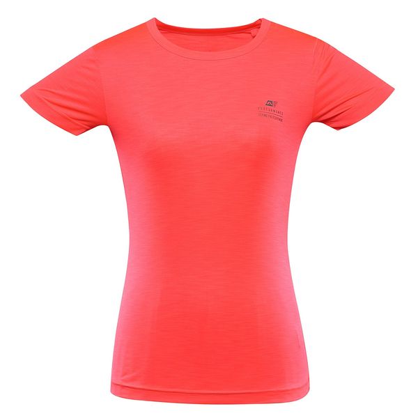 ALPINE PRO Women's quick-drying T-shirt ALPINE PRO BASIKA diva pink