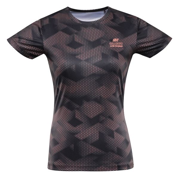 ALPINE PRO Women's quick-drying T-shirt ALPINE PRO QUATRA neon salmon variant pb