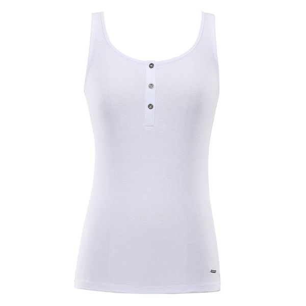 ALPINE PRO Women's quick-drying tank top ALPINE PRO ZONNA white