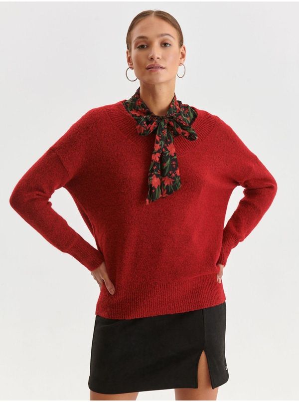 Top Secret Women's red sweater TOP SECRET - Women