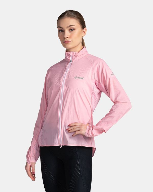 Kilpi Women's running jacket KILPI TIRANO-W Light pink