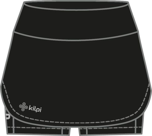 Kilpi Women's running skirt Kilpi TITICACA-W Black