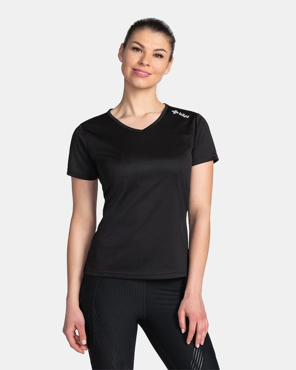 Kilpi Women's running T-shirt Kilpi DIMA-W Black