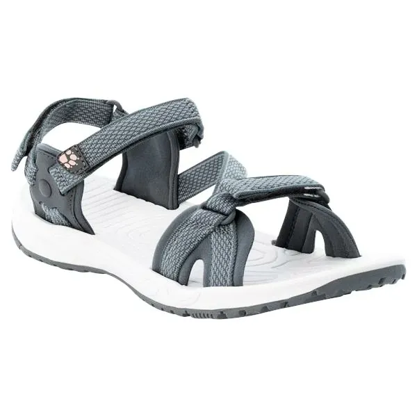 Jack Wolfskin Women's Sandals Jack Wolfskin Lakewood Ride Sandal Bluish Grey / Rose