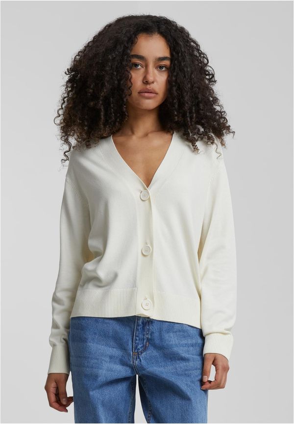 Urban Classics Women's short cardigan cream