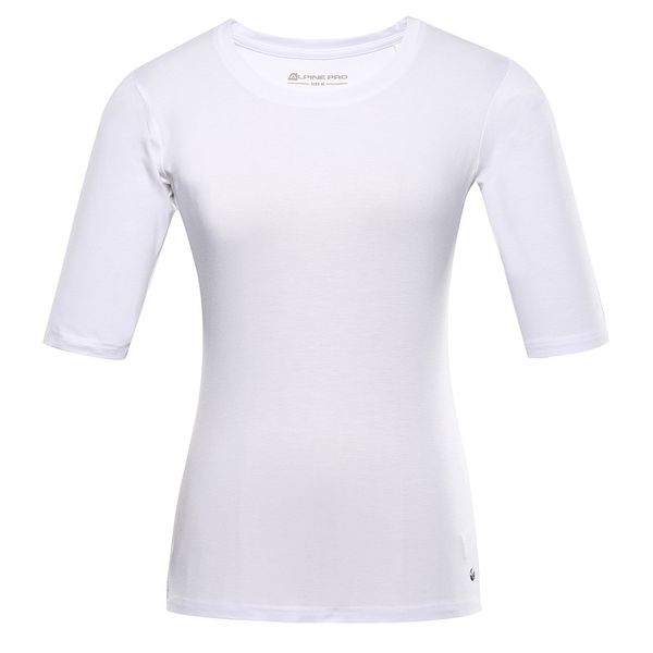 ALPINE PRO Women's short-sleeved T-shirt ALPINE PRO NORRA white