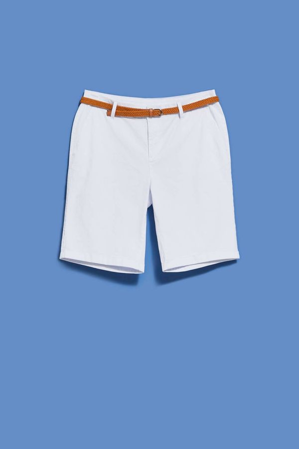 Moodo WOMEN'S SHORTS L-SH-4000 WHITE
