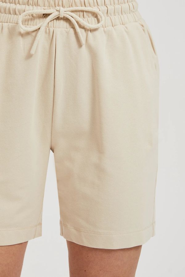 Moodo Women's shorts MOODO - beige