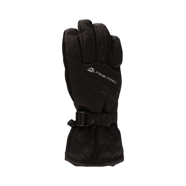 ALPINE PRO Women's ski gloves with PTX gloves membrane ALPINE PRO RENA black