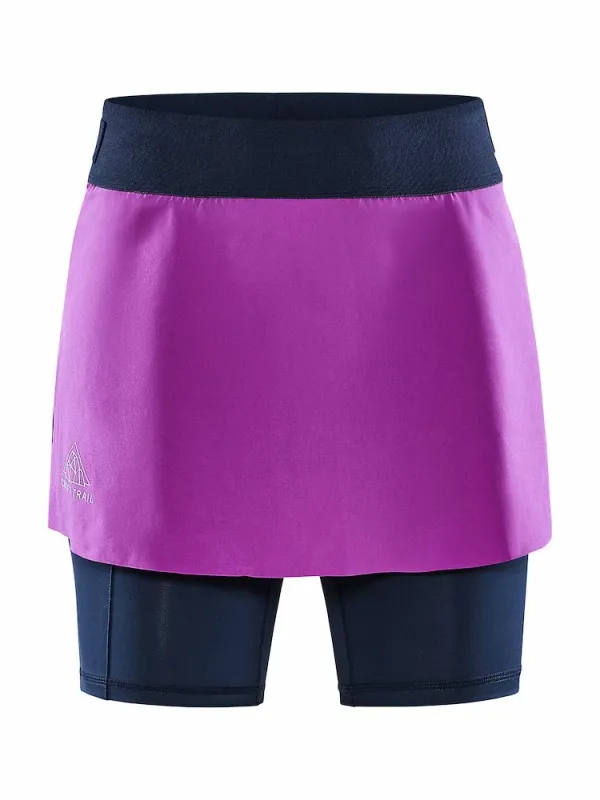 Craft Women's Skirt Craft PRO Trail 2in1 Pink