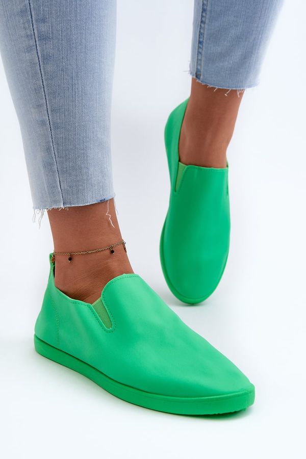 Kesi Women's slip-on sneakers Green Lovinia