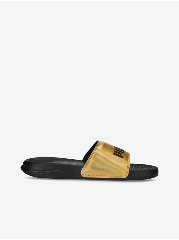 Puma Women's slippers in gold color Puma - Women's