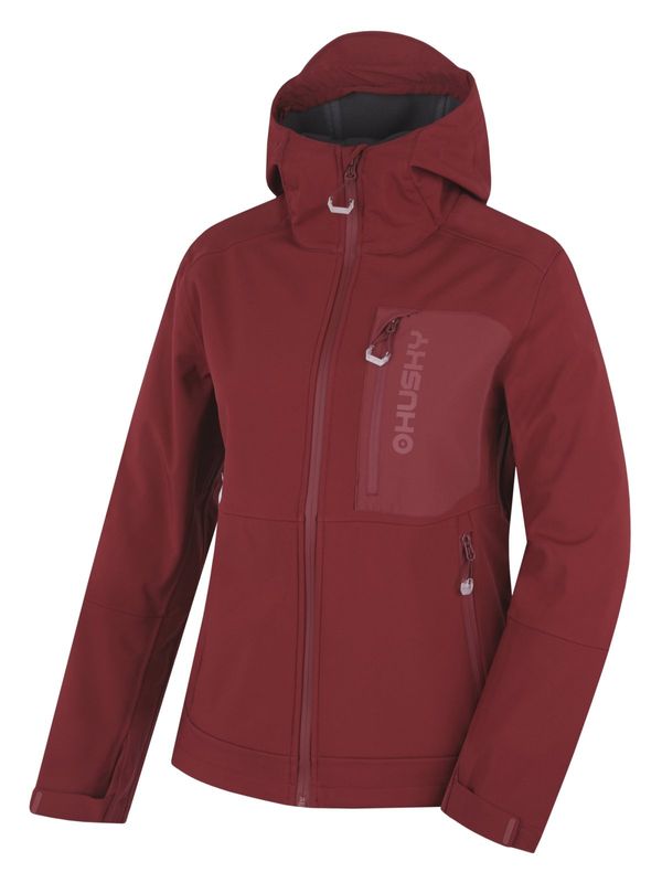 HUSKY Women's softshell jacket HUSKY Samai L burgundy