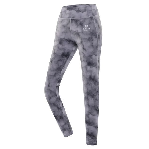 ALPINE PRO Women's Sports Leggings ALPINE PRO MARDA smoked pearl variant pc