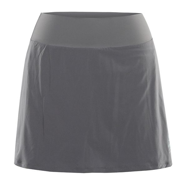 ALPINE PRO Women's sports skirt with cool-dry ALPINE PRO SQERA smoked pearl