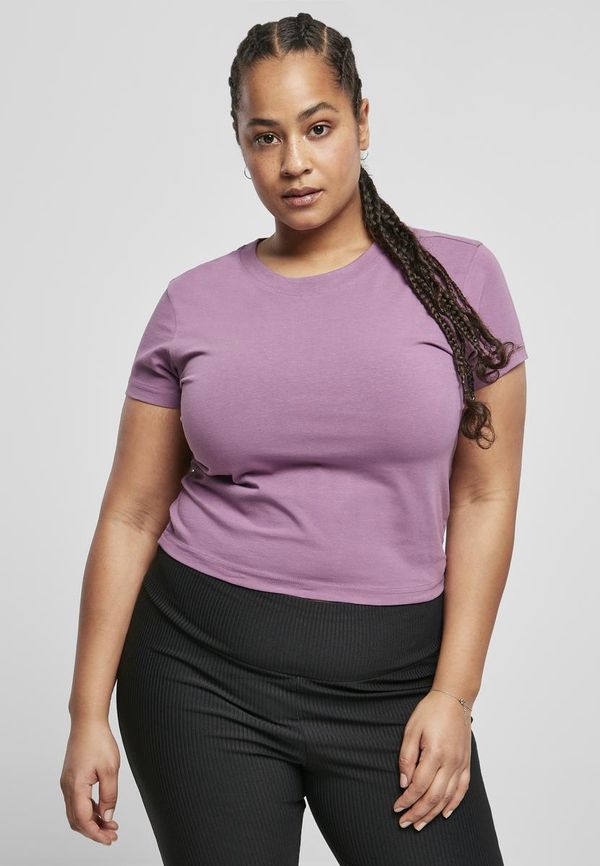 UC Ladies Women's Stretch Jersey Cropped Tee duskviolet