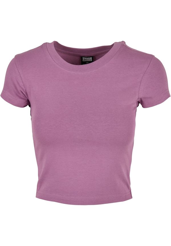 Urban Classics Women's Stretch Jersey Cropped Tee duskviolet