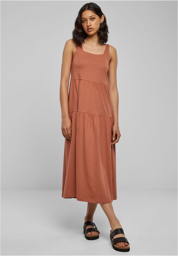 Urban Classics Women's Summer Terracotta Dress Valance Length 7/8