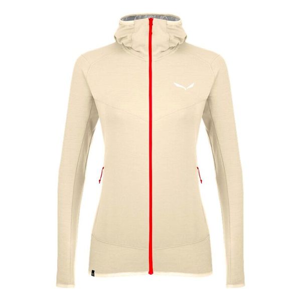 Salewa Women's sweatshirt Salewa Light Micro PL Oatmeal Melange