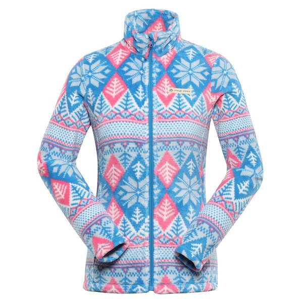 ALPINE PRO Women's sweatshirt supratherm ALPINE PRO EFLINA mykonos blue variant PB