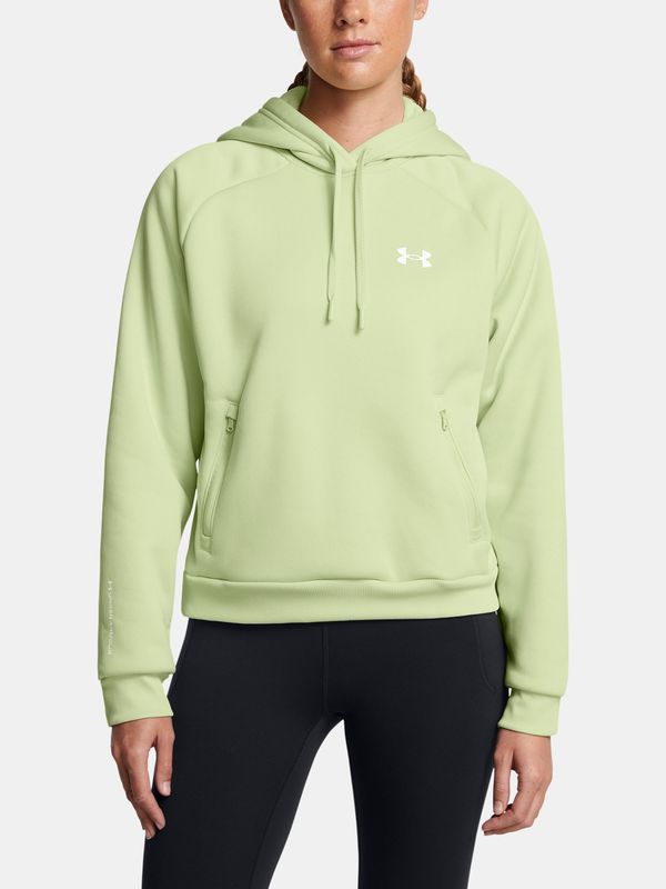 Under Armour Women's sweatshirt Under Armour UA Armour Flc Pro Hdy-GRN - Women's