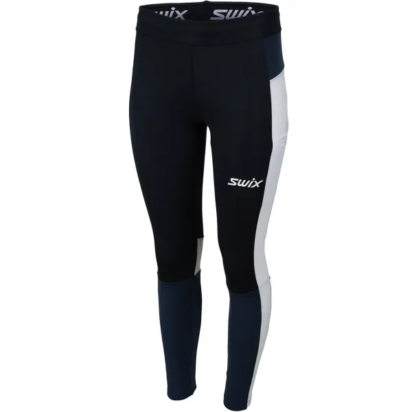 Swix Women's Swix Motion Premium Dark Navy/Lake Blue Leggings