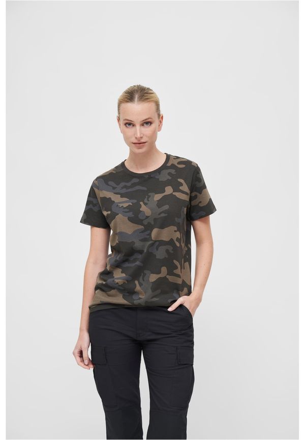 Brandit Women's T-shirt dark/camouflage