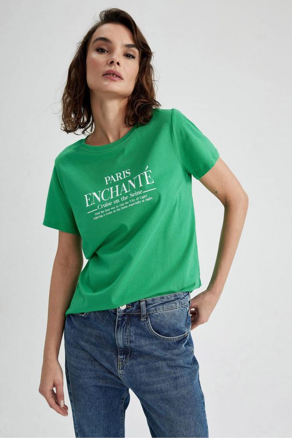 DEFACTO Women's T-shirt DEFACTO