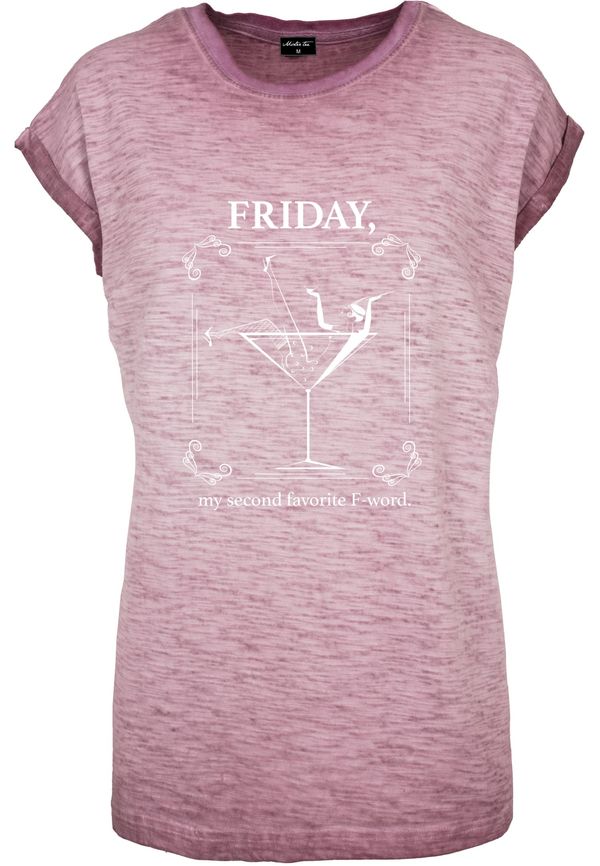 MT Ladies Women's T-shirt F-Word burgundy