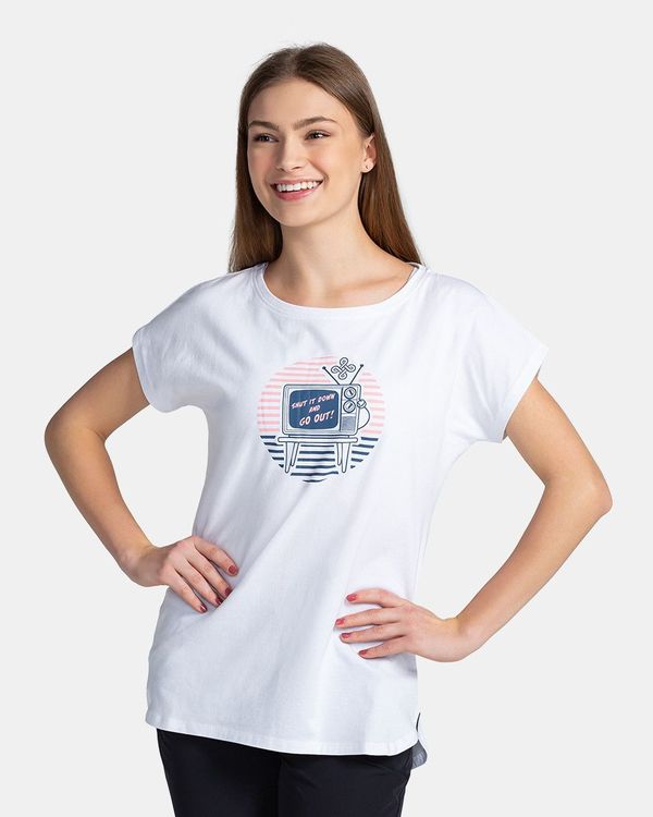 Kilpi Women's T-shirt KILPI NELLIM-W White