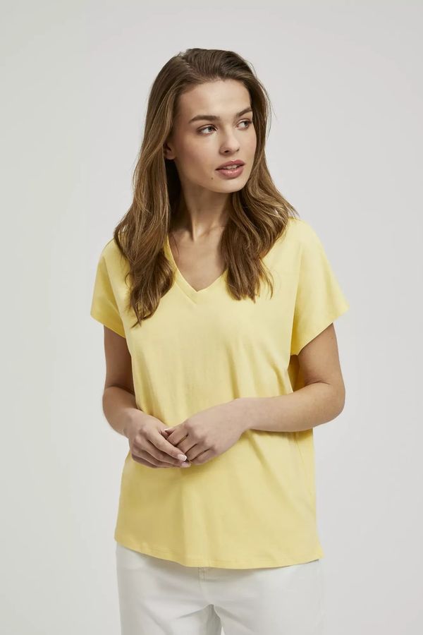 Moodo Women's T-shirt MOODO - yellow