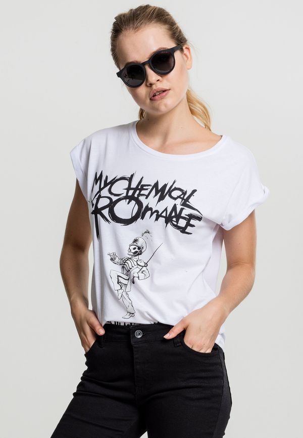 Merchcode Women's T-Shirt My Chemical Romance Black Parade Cover Tee White