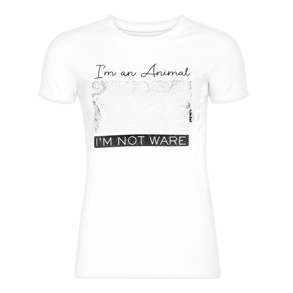 NAX Women's T-shirt NAX GAMMA white