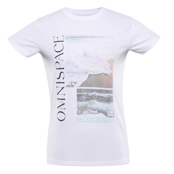 NAX Women's T-shirt nax NAX NERGA white