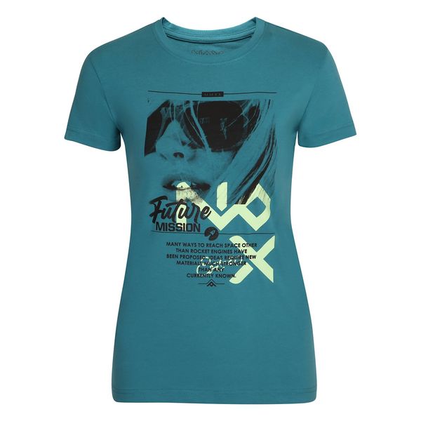 NAX Women's T-shirt nax NAX SEDOLA teal variant pe
