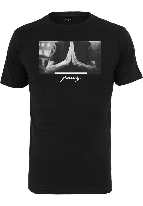 Mister Tee Women's T-shirt Pray Tee black