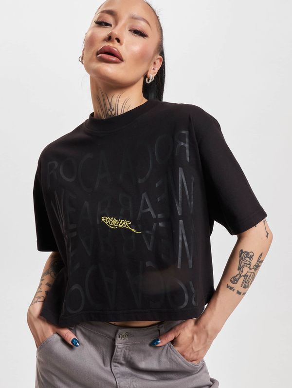 Just Rhyse Women's T-shirt Rocawear Backprint - black
